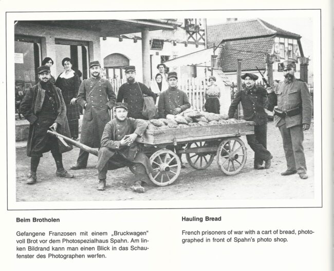 frz. Gefangene beim Brotholen