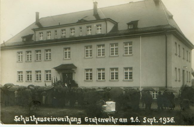 Schulhauseinweihung 1936