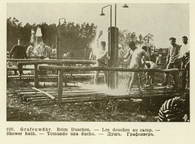 Duschen Truppenübungsplatz