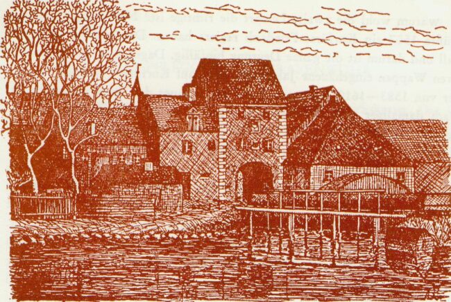 Zeichnung Unteres Tor